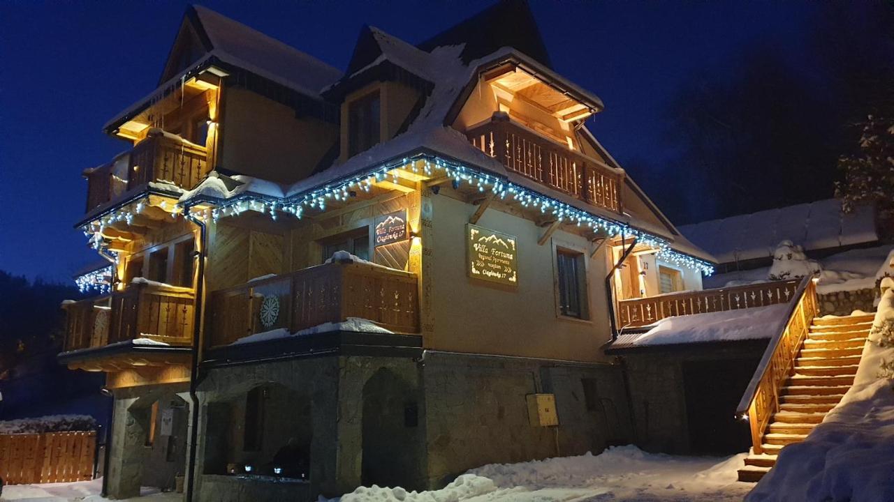 Villa Fortuna - Regionalne Apartamenty & Spa - Sauna, Grill, Jacuzzi Z Widokiem Na Tatry Zakopane Exterior foto